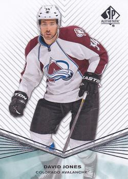 #101 David Jones - Colorado Avalanche - 2011-12 SP Authentic Hockey