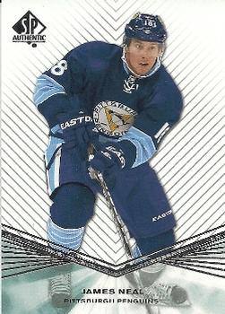 #102 James Neal - Pittsburgh Penguins - 2011-12 SP Authentic Hockey