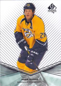 #110 Ryan Suter - Nashville Predators - 2011-12 SP Authentic Hockey