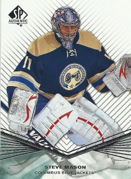 #117 Steve Mason - Columbus Blue Jackets - 2011-12 SP Authentic Hockey