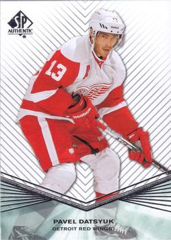 #120 Pavel Datsyuk - Detroit Red Wings - 2011-12 SP Authentic Hockey