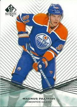 #124 Magnus Paajarvi - Edmonton Oilers - 2011-12 SP Authentic Hockey
