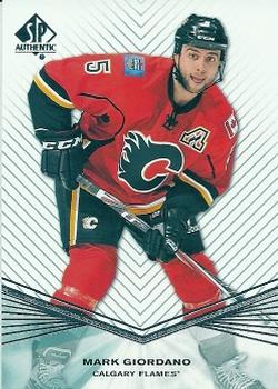 #128 Mark Giordano - Calgary Flames - 2011-12 SP Authentic Hockey