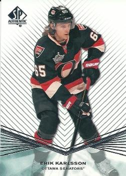 #134 Erik Karlsson - Ottawa Senators - 2011-12 SP Authentic Hockey