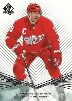 #142 Nicklas Lidstrom - Detroit Red Wings - 2011-12 SP Authentic Hockey