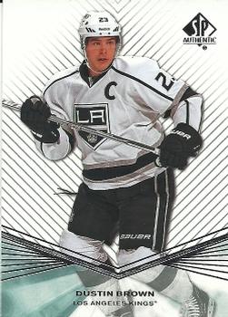 #150 Dustin Brown - Los Angeles Kings - 2011-12 SP Authentic Hockey