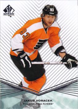 #34 Jakub Voracek - Philadelphia Flyers - 2011-12 SP Authentic Hockey