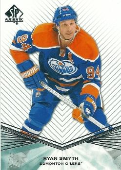 #38 Ryan Smyth - Edmonton Oilers - 2011-12 SP Authentic Hockey