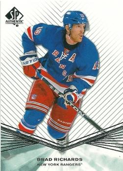 #41 Brad Richards - New York Rangers - 2011-12 SP Authentic Hockey