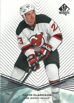 #4 David Clarkson - New Jersey Devils - 2011-12 SP Authentic Hockey