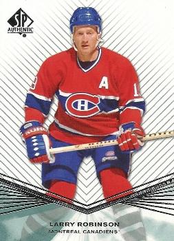 #50 Larry Robinson - Montreal Canadiens - 2011-12 SP Authentic Hockey