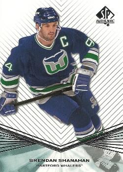 #59 Brendan Shanahan - Hartford Whalers - 2011-12 SP Authentic Hockey
