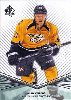 #65 Colin Wilson - Nashville Predators - 2011-12 SP Authentic Hockey