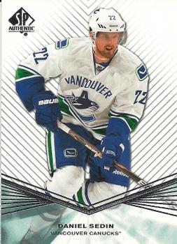 #67 Daniel Sedin - Vancouver Canucks - 2011-12 SP Authentic Hockey