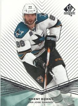 #69 Brent Burns - San Jose Sharks - 2011-12 SP Authentic Hockey