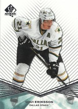 #76 Loui Eriksson - Dallas Stars - 2011-12 SP Authentic Hockey