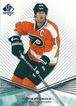 #77 Chris Pronger - Philadelphia Flyers - 2011-12 SP Authentic Hockey