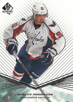 #81 Marcus Johansson - Washington Capitals - 2011-12 SP Authentic Hockey