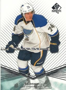 #83 T.J. Oshie - St. Louis Blues - 2011-12 SP Authentic Hockey