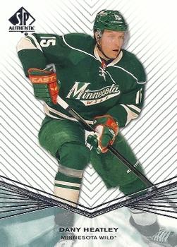 #92 Dany Heatley - Minnesota Wild - 2011-12 SP Authentic Hockey