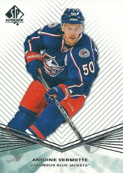 #99 Antoine Vermette - Columbus Blue Jackets - 2011-12 SP Authentic Hockey