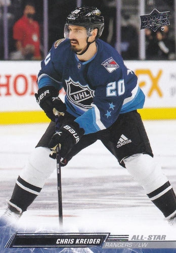 #682 Chris Kreider - New York Rangers - 2022-23 Upper Deck Hockey