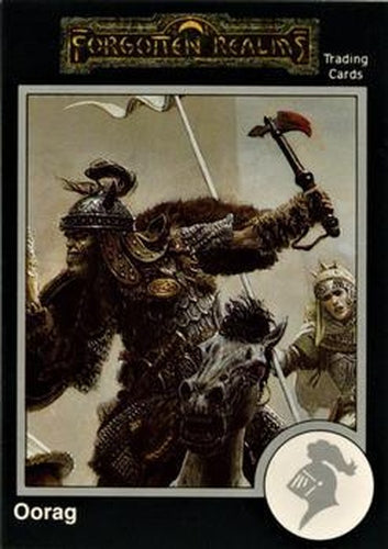 #682 Oorag - 1991 TSR Advanced Dungeons & Dragons - Silver