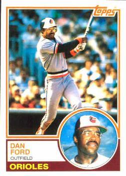 #683 Dan Ford - Baltimore Orioles - 1983 Topps Baseball