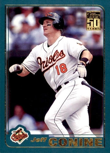 #683 Jeff Conine - Baltimore Orioles - 2001 Topps Baseball