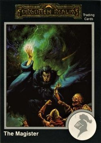 #684 The Magister - 1991 TSR Advanced Dungeons & Dragons - Silver