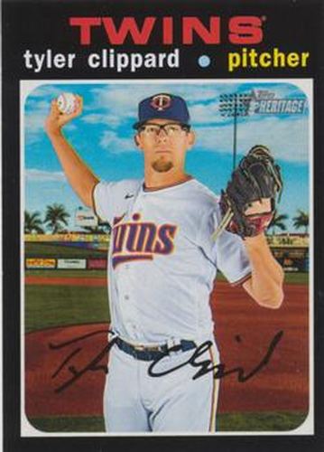 #685 Tyler Clippard - Minnesota Twins - 2020 Topps Heritage Baseball