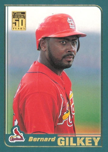 #685 Bernard Gilkey - St. Louis Cardinals - 2001 Topps Baseball