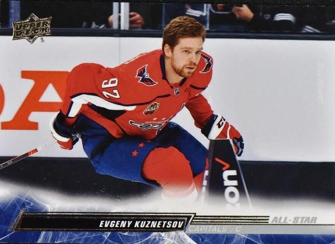 #685b Evgeny Kuznetsov - Washington Capitals - 2022-23 Upper Deck Hockey