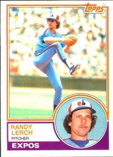 #686 Randy Lerch - Montreal Expos - 1983 Topps Baseball