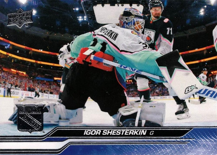 #686 Igor Shesterkin - New York Rangers -2023-24 Upper Deck Hockey