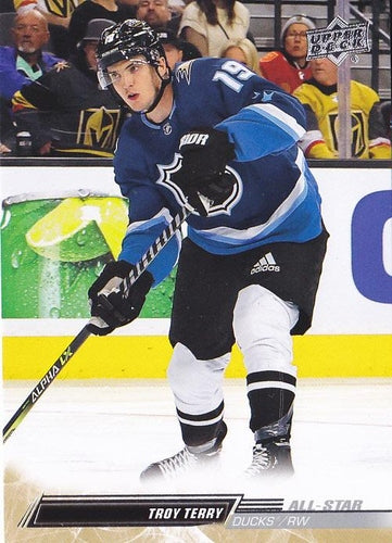 #687 Troy Terry - Anaheim Ducks - 2022-23 Upper Deck Hockey