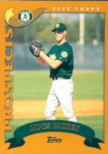 #687 Rich Harden - Oakland Athletics - 2002 Topps Baseball