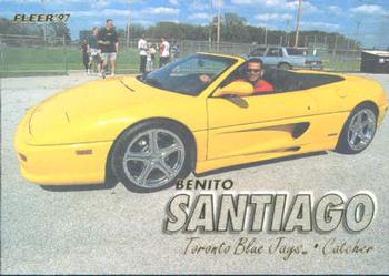 #687 Benito Santiago - Toronto Blue Jays - 1997 Fleer Baseball