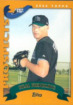 #688 Neal Frendling - Tampa Bay Devil Rays - 2002 Topps Baseball