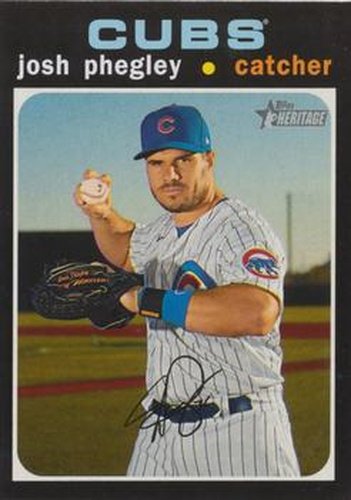 #688 Josh Phegley - Chicago Cubs - 2020 Topps Heritage Baseball