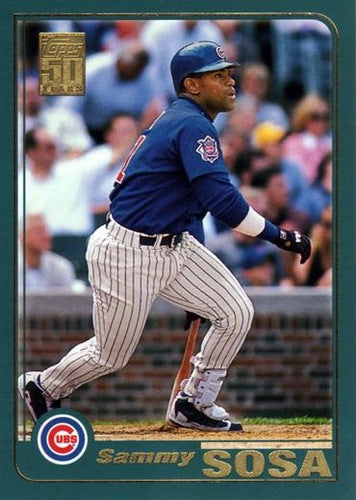#688 Sammy Sosa - Chicago Cubs - 2001 Topps Baseball