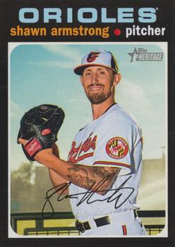 #689 Shawn Armstrong - Baltimore Orioles - 2020 Topps Heritage Baseball