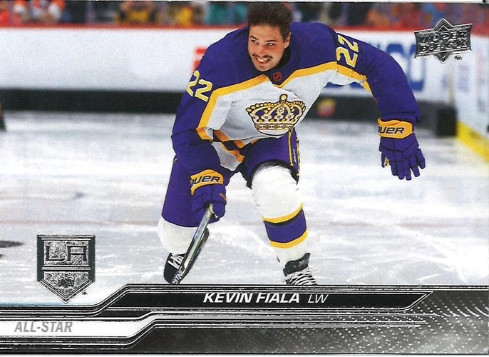 #689b Kevin Fiala - Los Angeles Kings -2023-24 Upper Deck Hockey