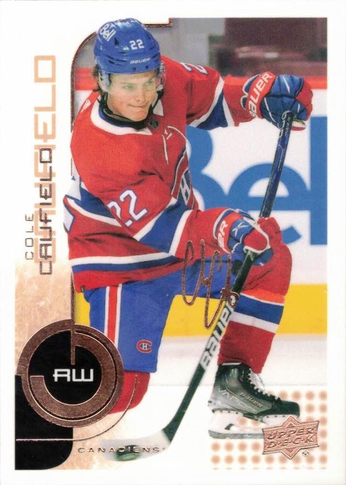#68 Cole Caufield - Montreal Canadiens - 2022-23 Upper Deck MVP - 20th Anniversary Hockey