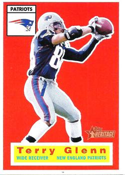 #68 Terry Glenn - New England Patriots - 2001 Topps Heritage Football