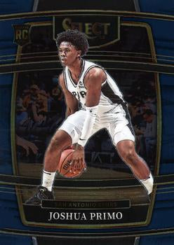 #68 Joshua Primo - San Antonio Spurs - 2021-22 Panini Select - Blue Basketball