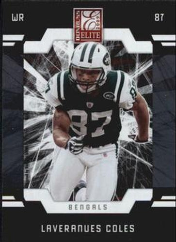 #68 Laveranues Coles - Cincinnati Bengals - 2009 Donruss Elite Football