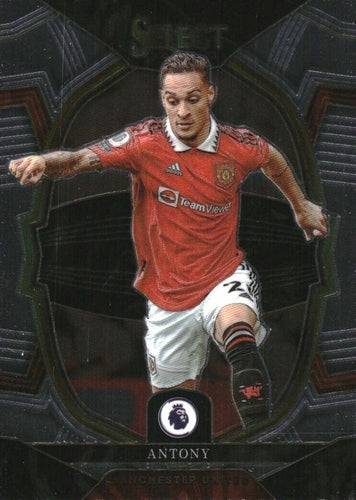 #68 Antony - Manchester United - 2022-23 Panini Select Premier League Soccer