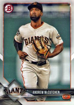 #68 Andrew McCutchen - San Francisco Giants - 2018 Bowman Baseball