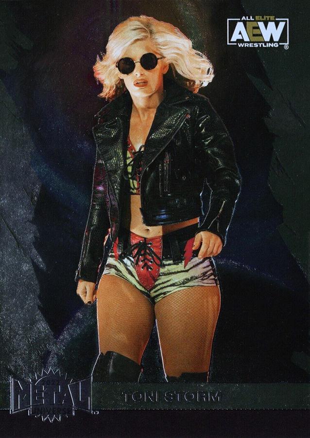 #68 Toni Storm - 2022 SkyBox Metal Universe AEW Wrestling